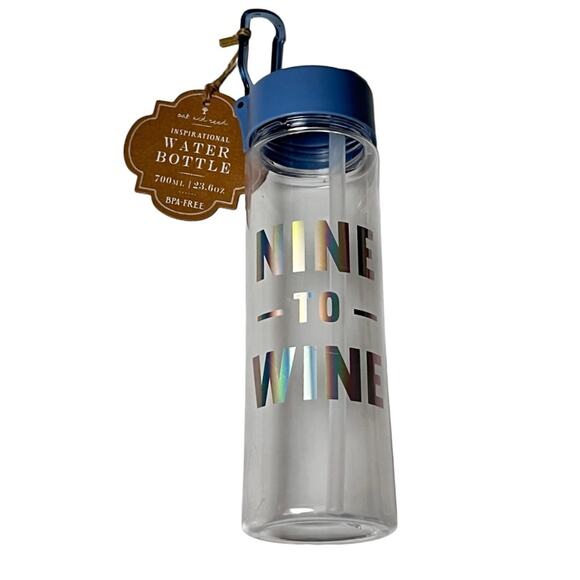 Oak and Reed Inspirational Graphic Water Bottle BPA Free - Picture 1 of 9